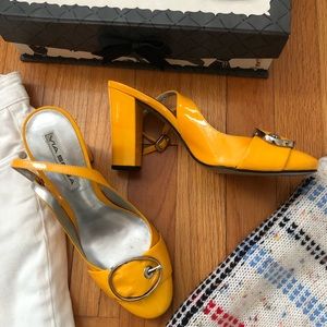Via Spiga heels, yellow pumps